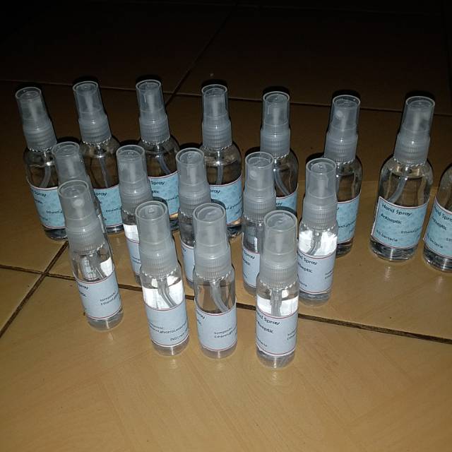 Hand spray antiseptic