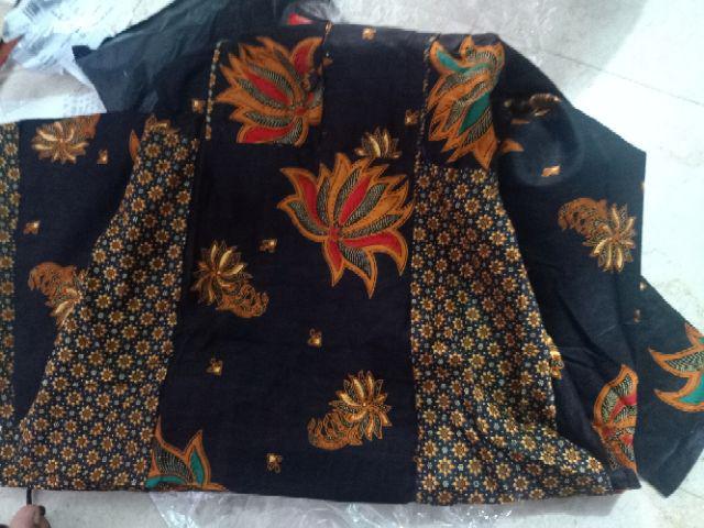 Gamis Etnik Jawi Batika Motif Batik Davina Murah Ukuran Allsize