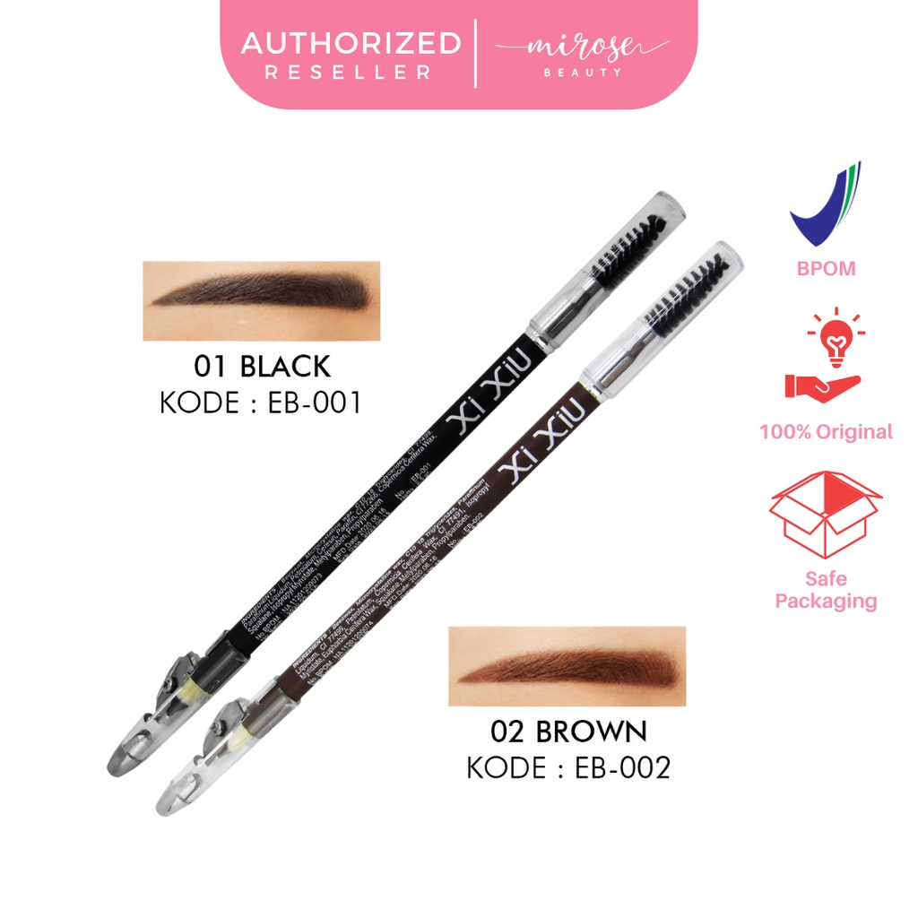 Xi Xiu Eyebrow / Pensil Alis / Eye Pencil Black / Brown