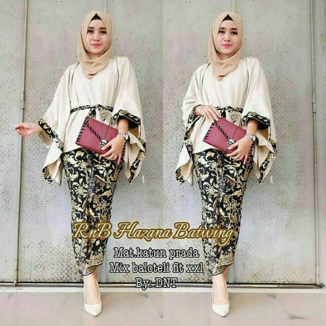 RNB HAZANA BATWING RNB BATIK WANITA