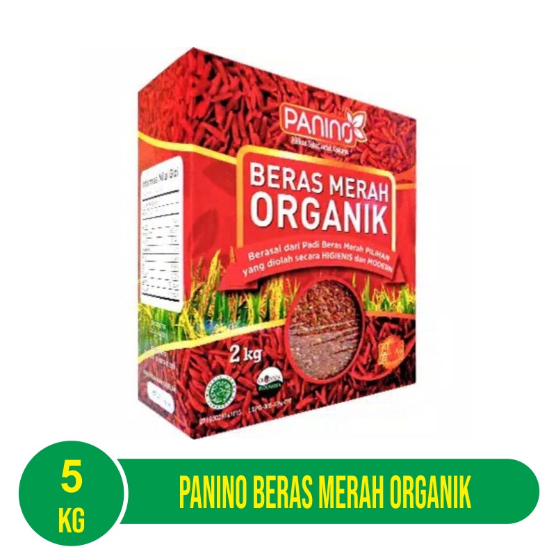 Panino Beras Merah Organik 2kg