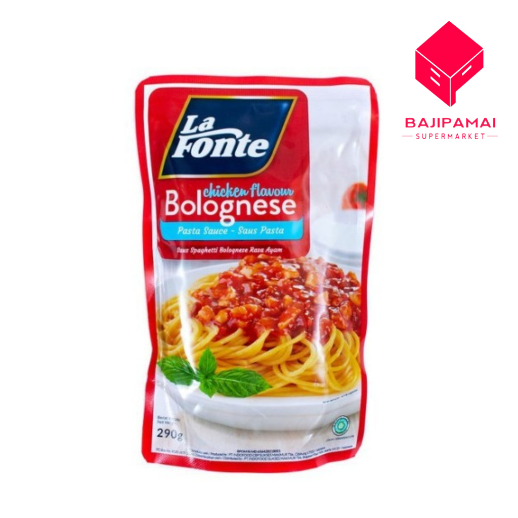 

LA FONTE SAOS PASTA BOLOGNESE CHICKEN 290GR