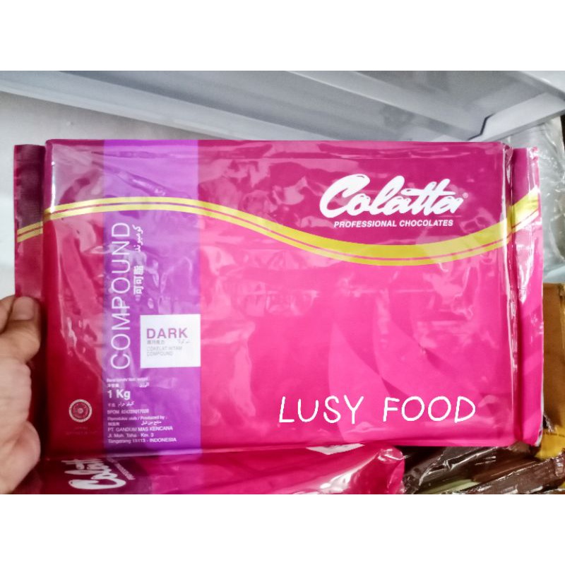 

COLATTA DARK COKLAT COMPOUND 1KG