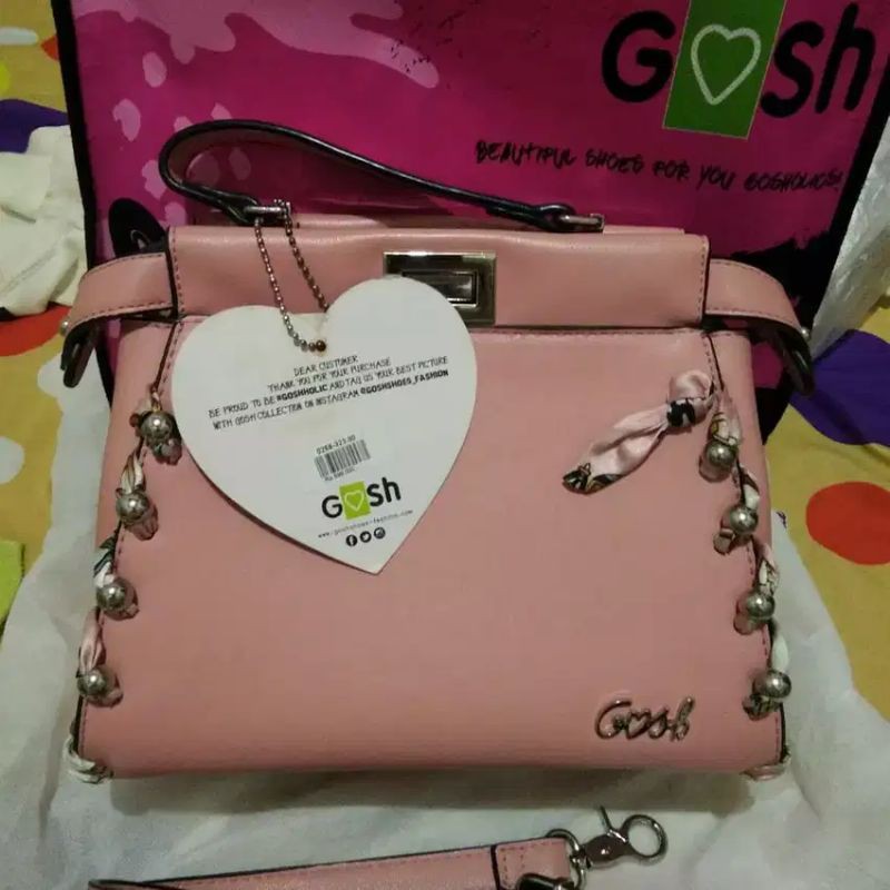 gosh pink bag new