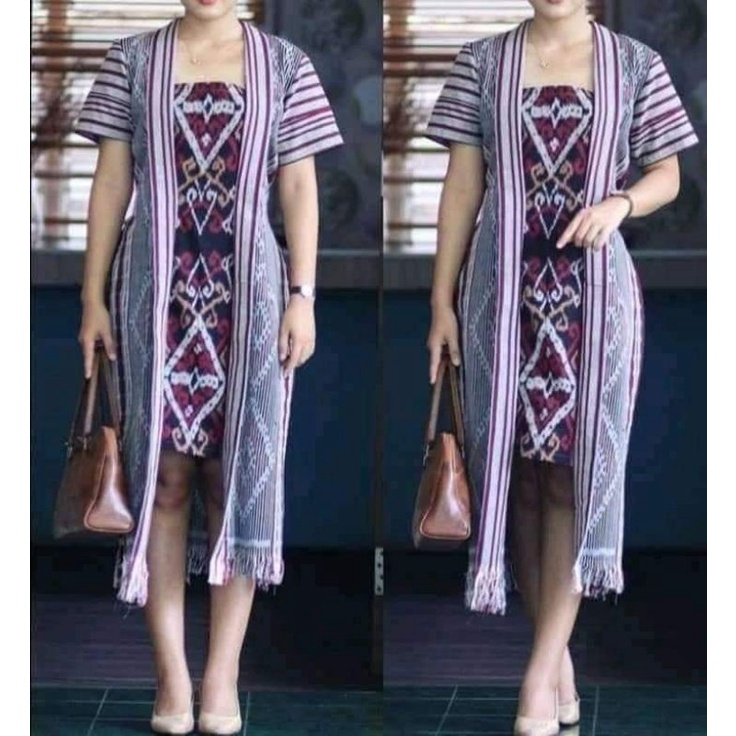 dress etnik model kebaya