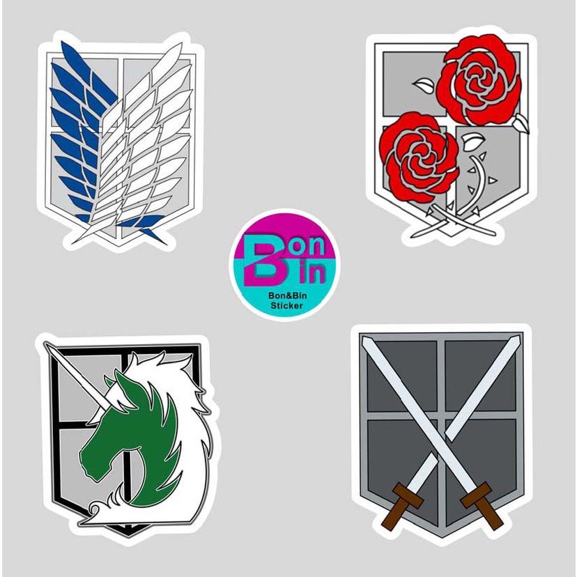 Attack On Titan Logo Pasukan Shingeki No Kyojin