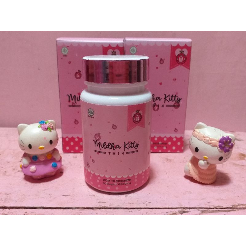 Obat Pelangsing Pil Pink Magic Mildha Kitty isi 30