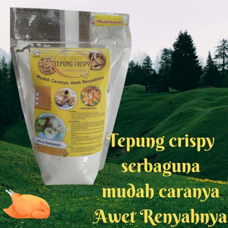 

Tepung Crispy Serbaguna Ala Chef Ori 1/2 kg