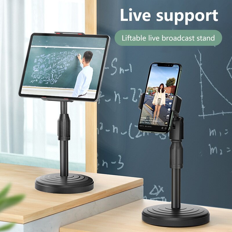 Holder Phone Adjustable -  Holder Phone Rotari 360 - Holder Stand Phone Live