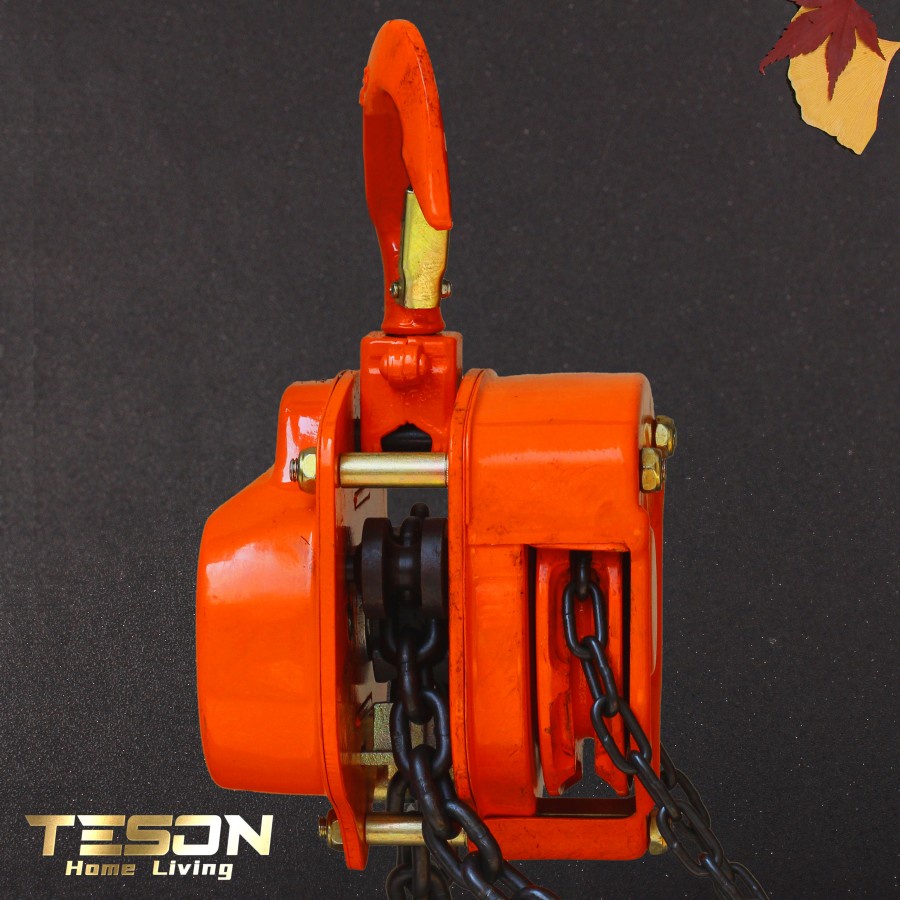 Teson Chain Block 10 Ton x 5 Meter Takel Katrol Hoist Chainblock