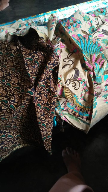 Batik Dolby Dolbi Dobby Doby Tenun Sutra Tulis Katun Atbm Baron Atasan Batik Wanita Sogan Srg308