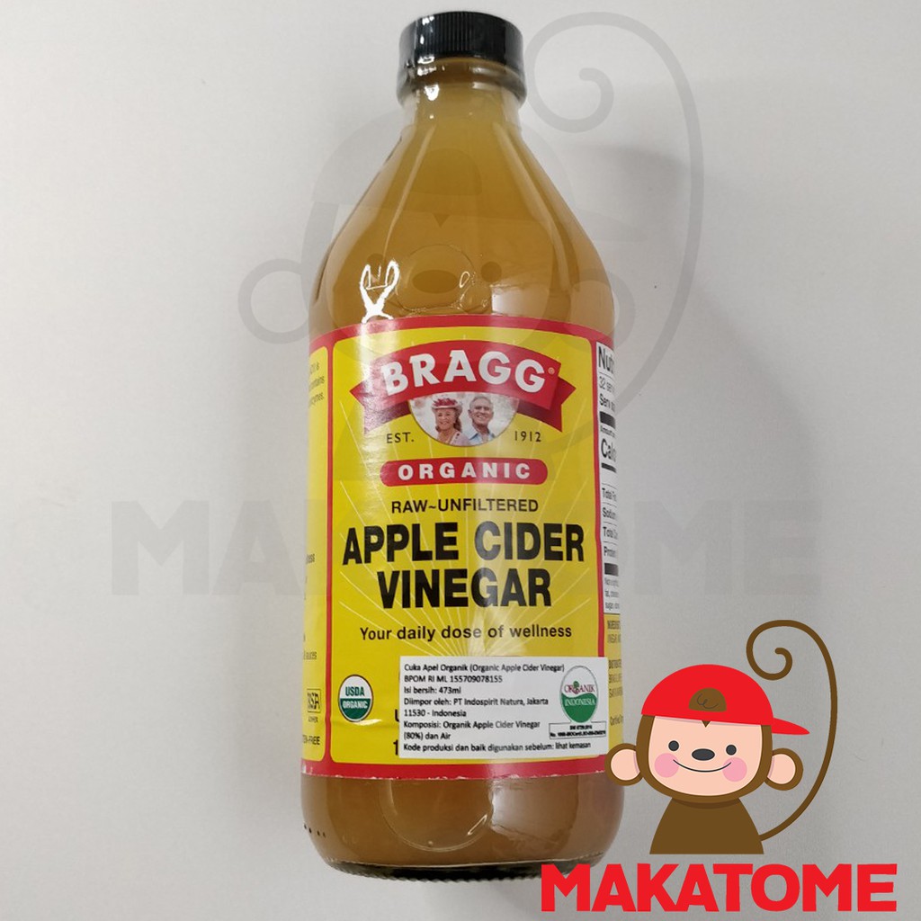 

Bragg Apple Cider Vinegar 16 OZ 473ml ACV 473 ml 16oz organic raw