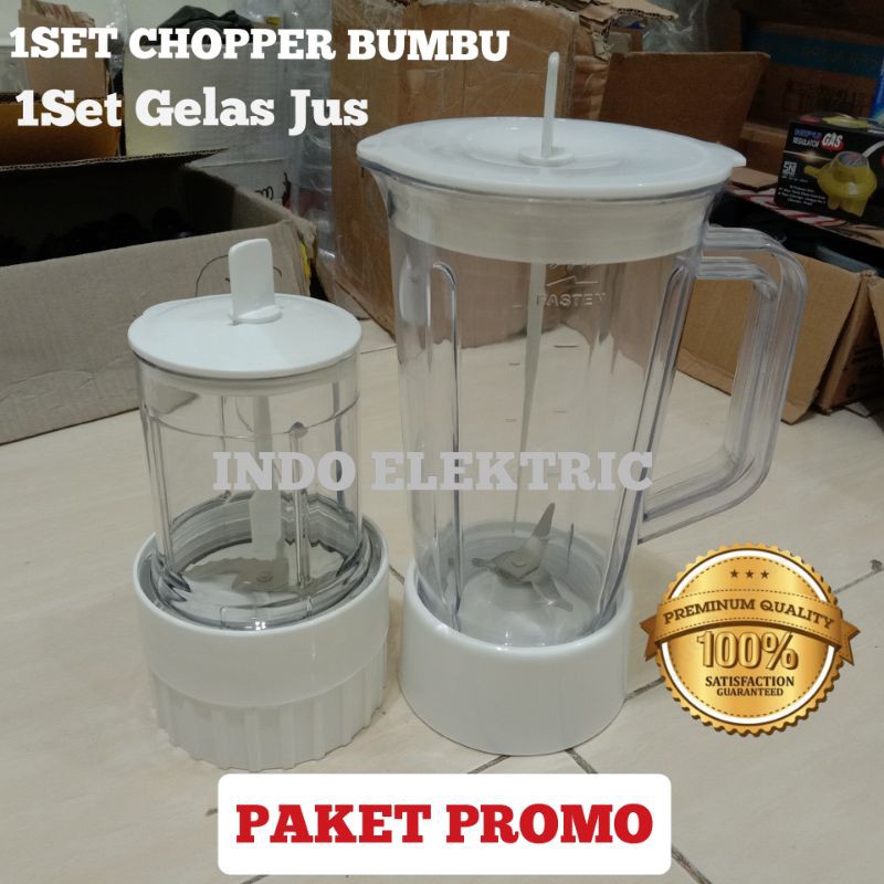 GELAS BUMBU +GELAS JUS BLENDER MIYAKO UNIVERSAL PROMO