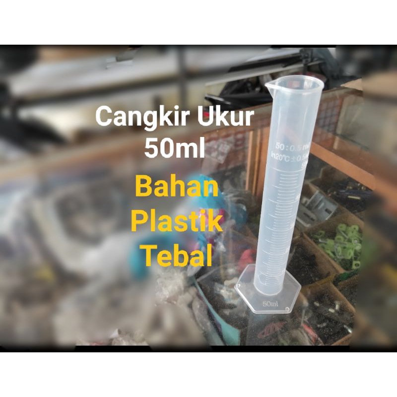 cangkir ukur, takaran parfum , bibit parfum , gelas ukur 50ml