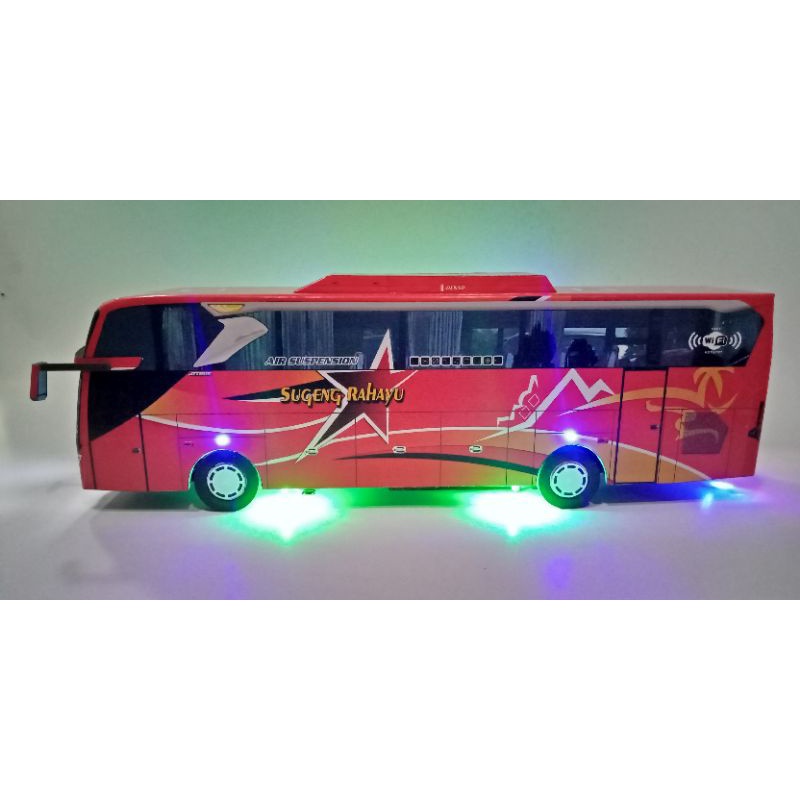 050 - Sugeng rahayu voyager - Miniatur bus RC telolet basuri