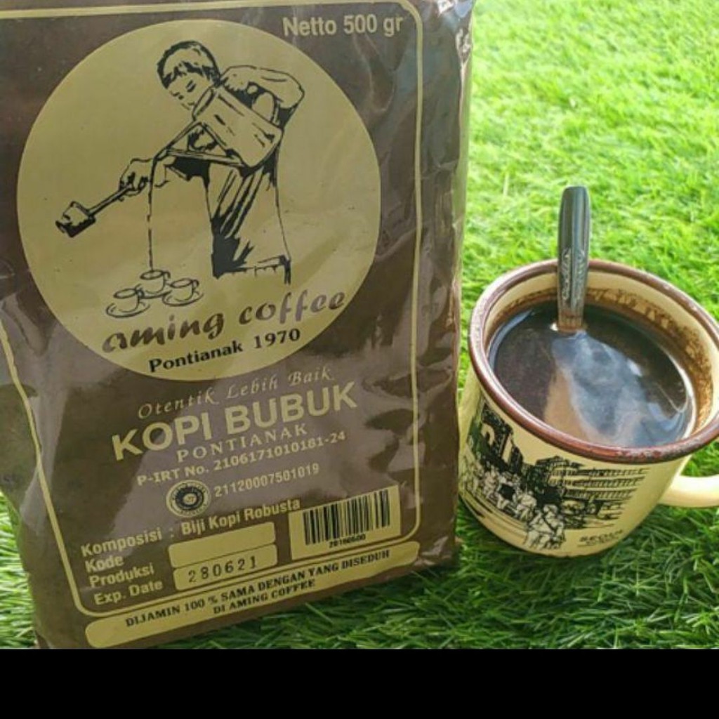 

kopi aming legendaris ciri khas Pontianak Kalimantan barat 100GRAM