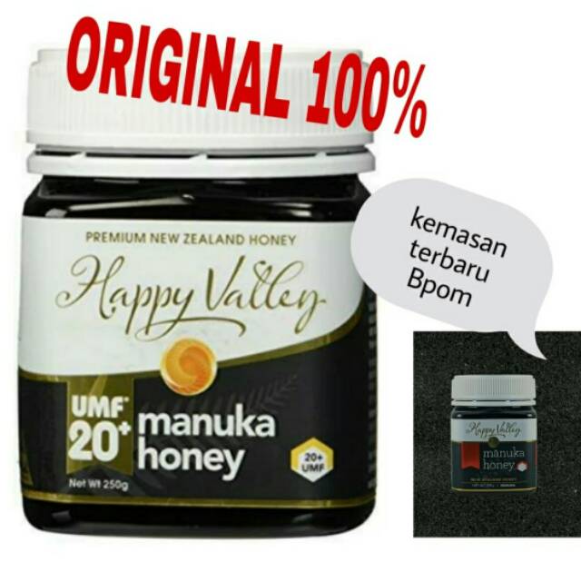 

Madu manuka happy valley umf 20+ 250gr