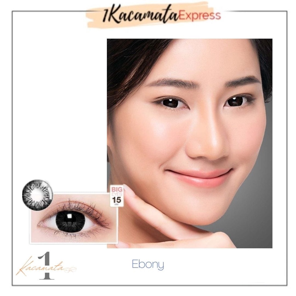 SOFTLENS WARNA X2 SANSO COLOR BLACK EXOTICON