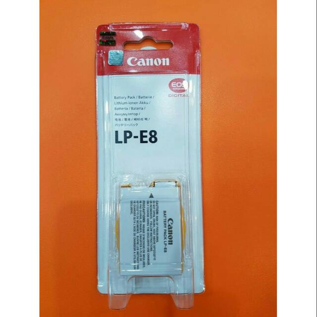 CANON LP-E8 BATTERY ORIGINAL