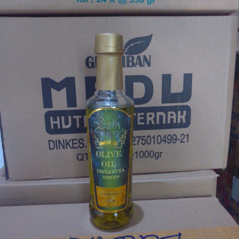 

Minyak Zaitun GHOLIBAN Olive Oil Extra Virgin 320ml