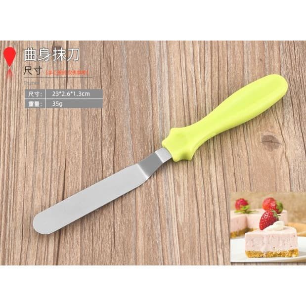 Pisau Cake spatula stainless Knife Spatula set 3 pcs