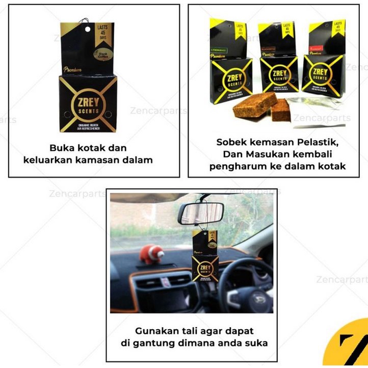 Produk PARFUM BLOK Organik Gantung Sonik Pengharum Mobil Ruangan Block Termurah