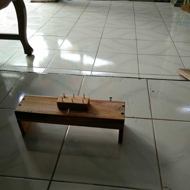 Gosrok Es Batu Serut Es Batu Es Buah Es Campur Pasah Es Kayu Jati Asli 100% Pisau Stainless