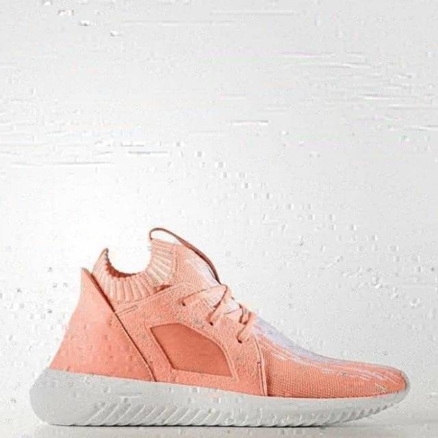 Adidas original tubular defiant Primeknit orange pink white