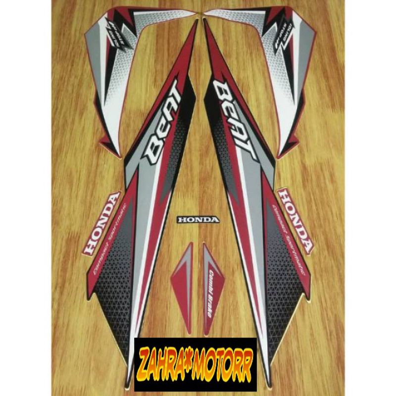 striping Honda Beat F1 idling stop 2018 kode 001