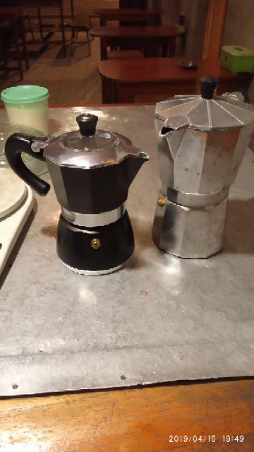 Coffee Pot /teko Kopi/ Espresso Pot /moka Pot Alumunium 3 Cup Ekonomis