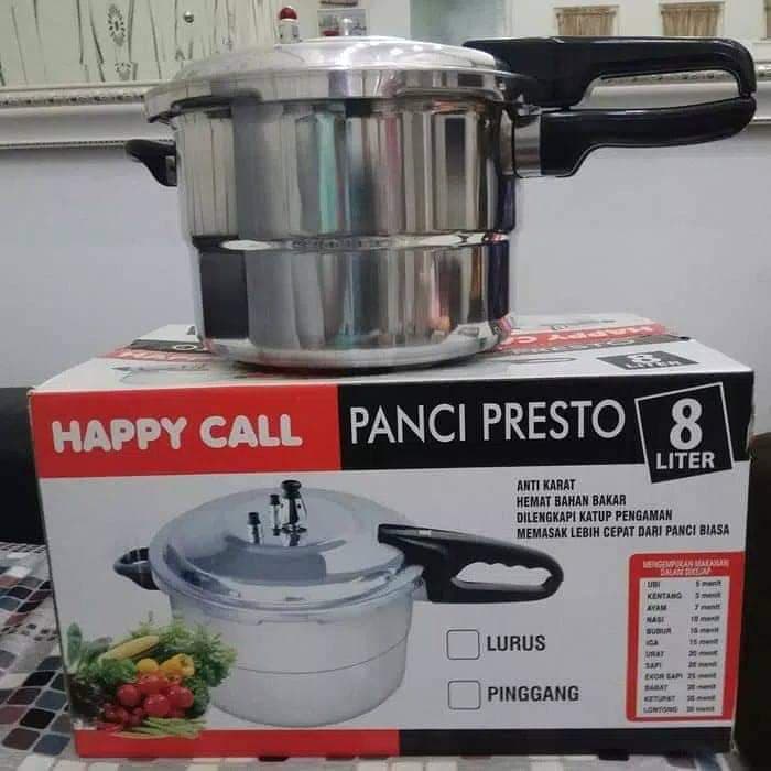 Panci Presto Happt Call Me 8 Liter - Pressure Cooker Murah Berkualitas