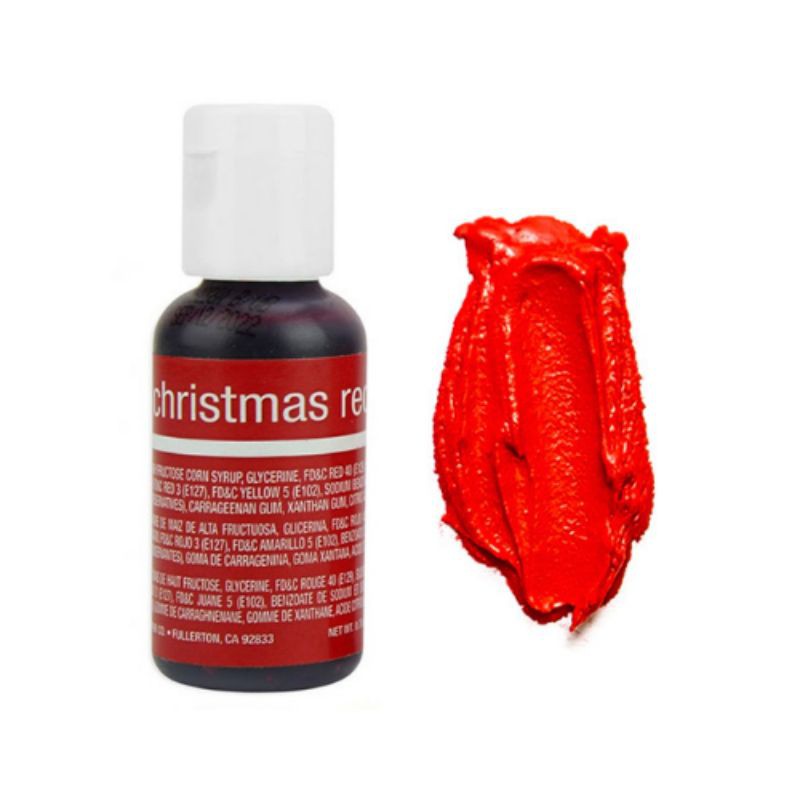 

Chefmaster Christmas Red Food Coloring 20gr Pewarna Makanan