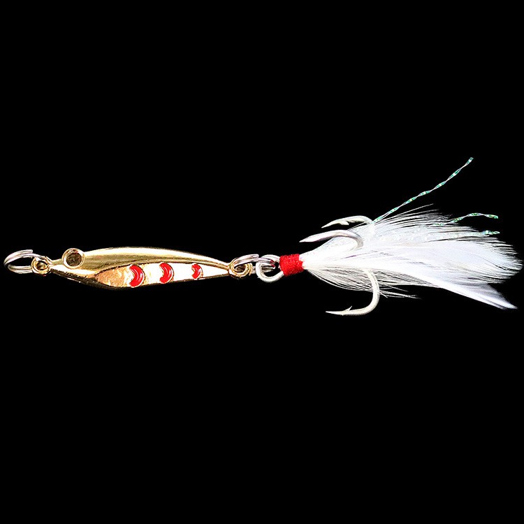 SYFISHING 1Pcs Metal Jig Spoon Umpan Pancing 2.5g 4.5g Swimbait Fishing Lure Ikan Bass Wobbler Kail Sinking Jigging Tackle