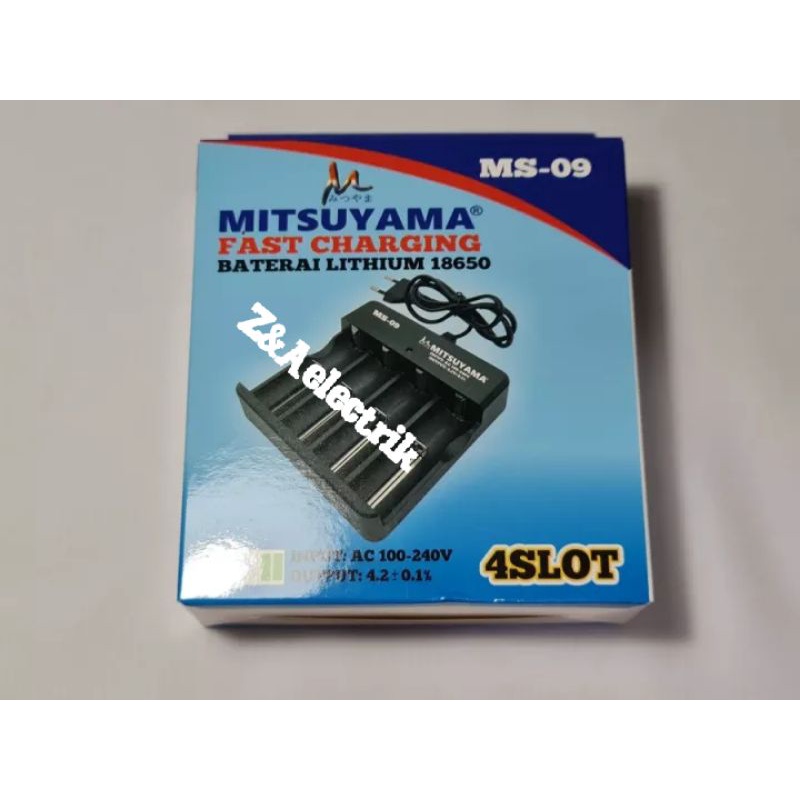 Charger Batrai 4 Slot MS-09 MITSUYAMA