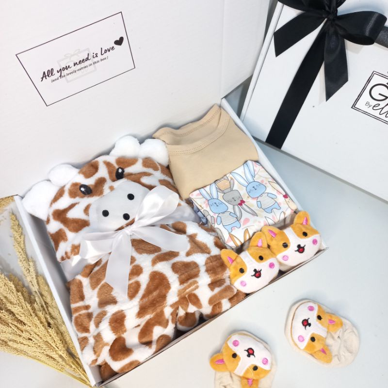 [SELIMUT KARAKTER] HAMPERS BABY BORN PREMIUM HAMPERS BAYI GIFT BOX KADO BAYI