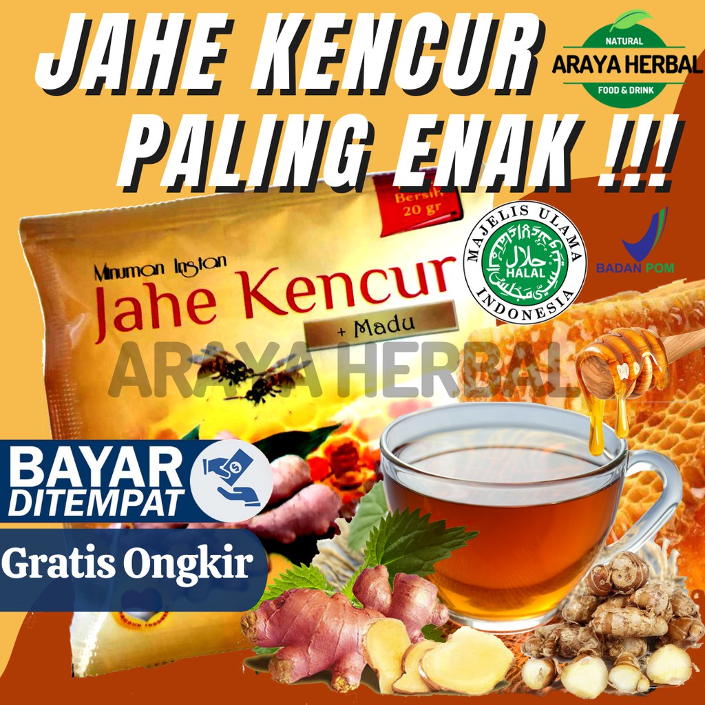 

Jahe Kencur Instan Herbal Alami