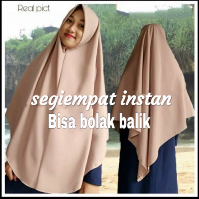 Segiempat instan oval uk. XL bisa bolak balik | Shopee ...