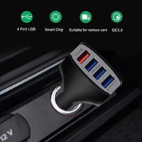 Car charger 4 USB 35W 7A Quick charge QC3.0 Charger mobil 35W 7A C009