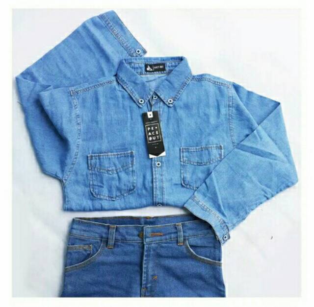 Kemeja Denim Anak 1-6 Tahun