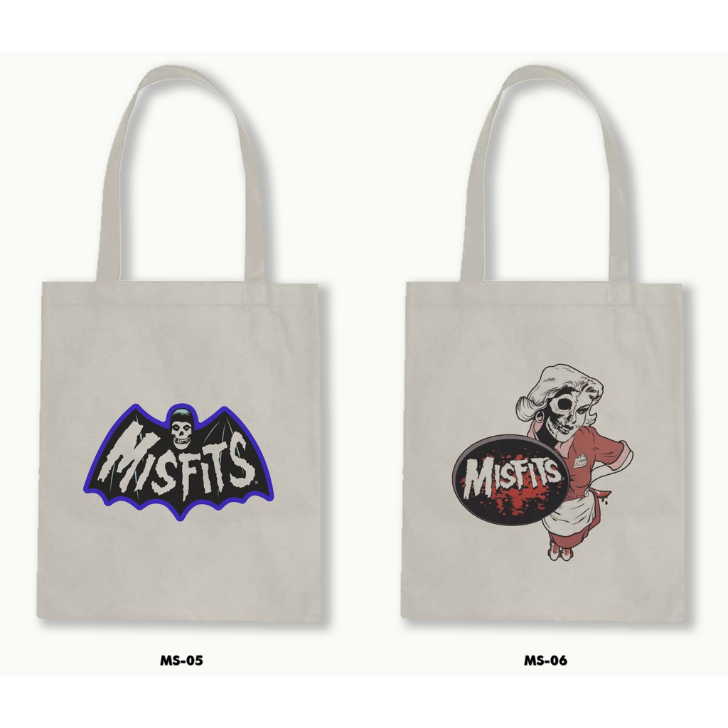 TOTE BAG BLACU - MISFITS