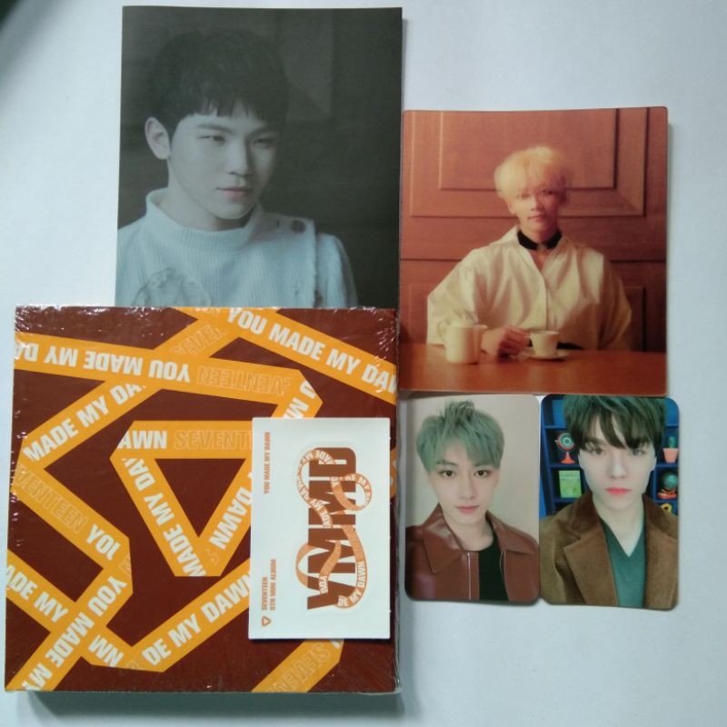 Seventeen SVT YMMD Vernon Jun Photocard PC Woozi Behind Card Jeonghan Lenticular Eternal Sunshine