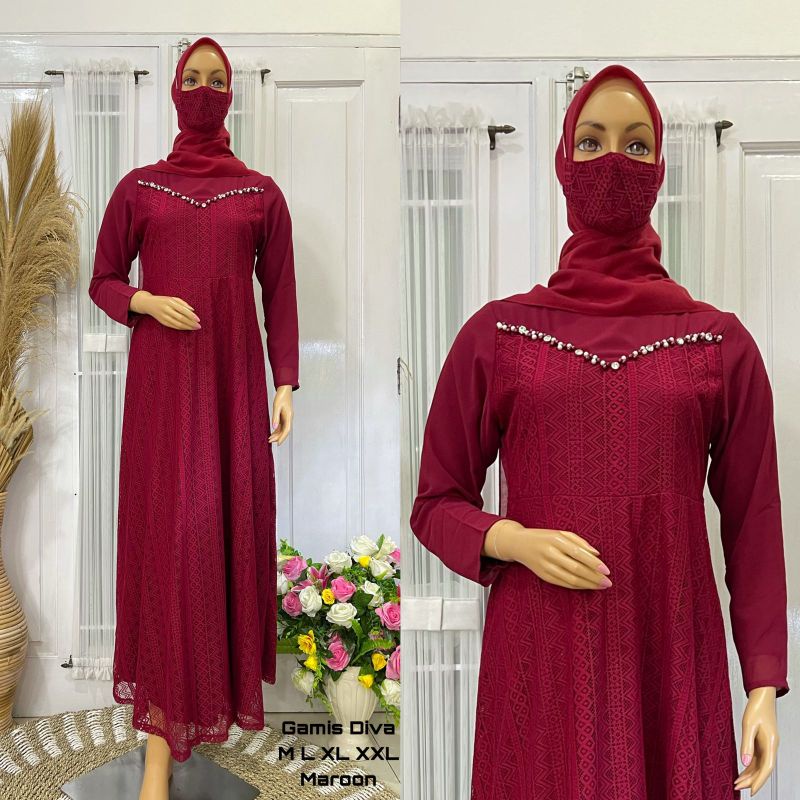 GAMIS PESTA NAURA| GAMIS BRUKAT DIVA| GAMIS PESTA| GAMIS BRUKAT MIX SERUTY| GAMIS KONDANGAN| GAMIS| GAMIS PESTA MODERN| DRESS PESTA MEWAH| GAMIS KEBAYA BRUKAT