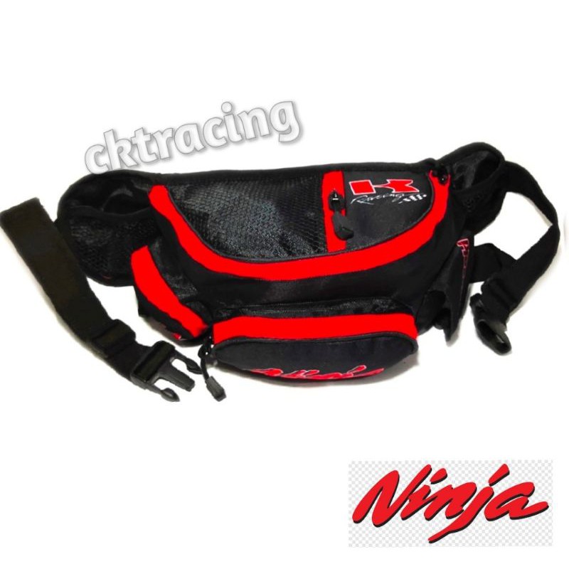 Tas selempang  pinggang waistbag touring cross trail trabas ninja