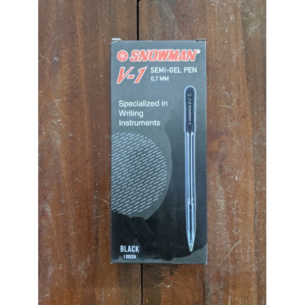 

[ISI 12] Pulpen Snowman V1 / Bolpoin Snowman V1