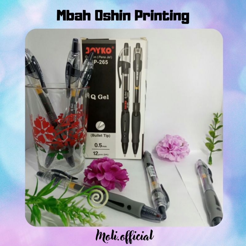 Pulpen Gel Joyko Cetak Cetek