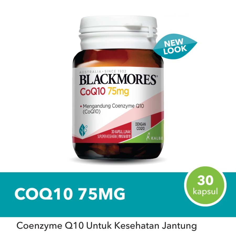 Blackmores CoQ10 75mg (30 Kapsul)