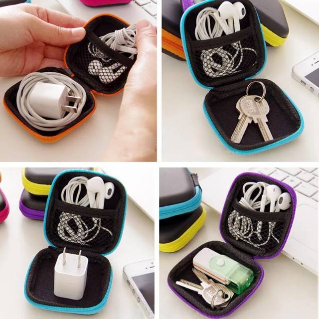 Tempat Headset | Dompet Headset Persegi