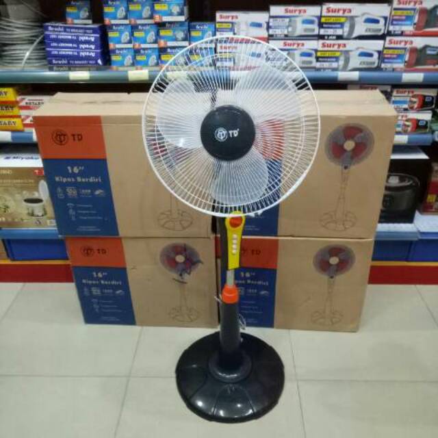 Kipas Angin Berdiri TD16 / Stand Fan TD16 (KHUSUS JNE/DLL)