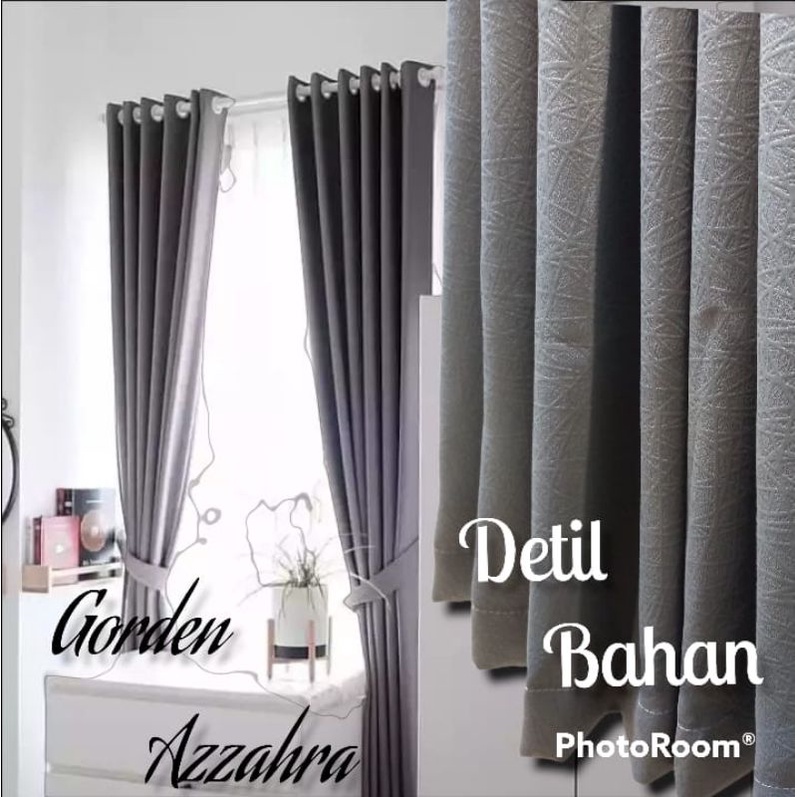 Gorden blackout polos  tirai jendela gorden polos Abu tua