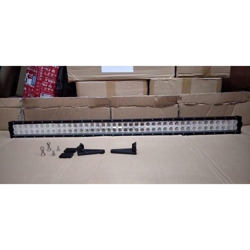 ledbar 2row sinar putih dan kuning premium HRJ original import